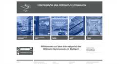 Desktop Screenshot of dillmann-gymnasium.de